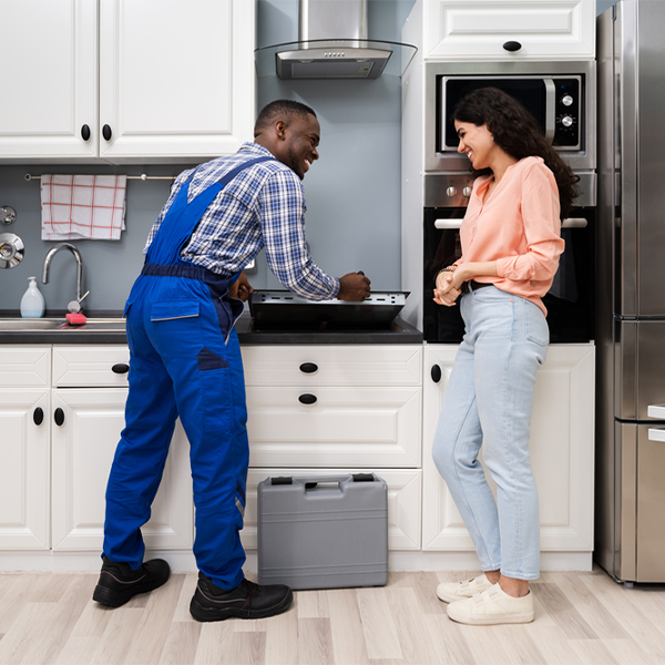 what kind of warranty do you offer on your cooktop repair services in Norton TX